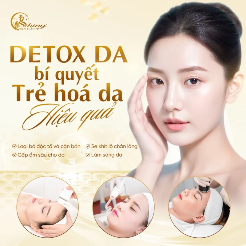 Skin Detox - Thanh lọc, thải độc làn da Detox làn da