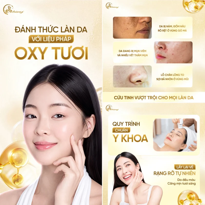 Glow Oxygen tại Shiny Beauty Clinic Đà Nẵng