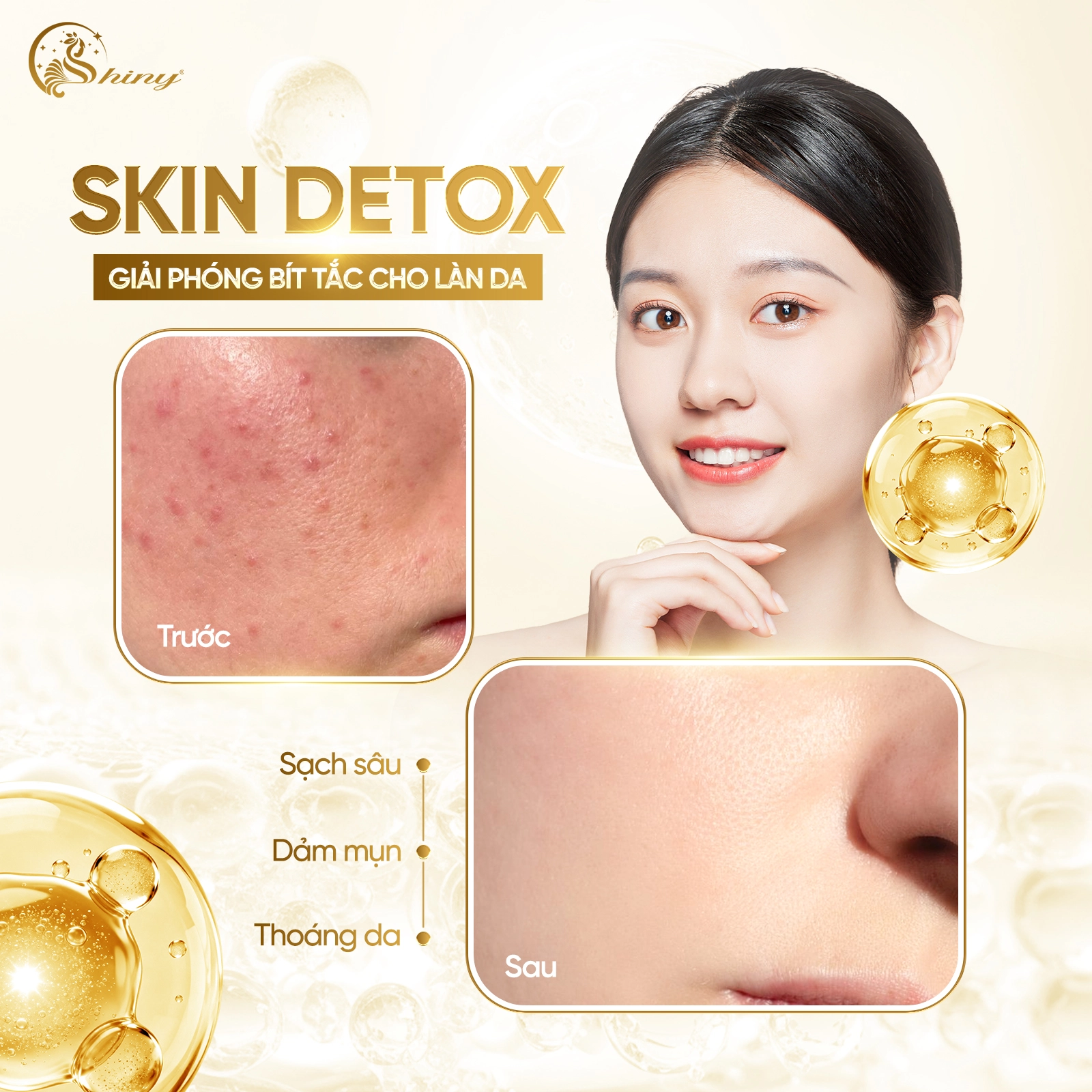 Thiết kế Skin Detox với da sẫm màu